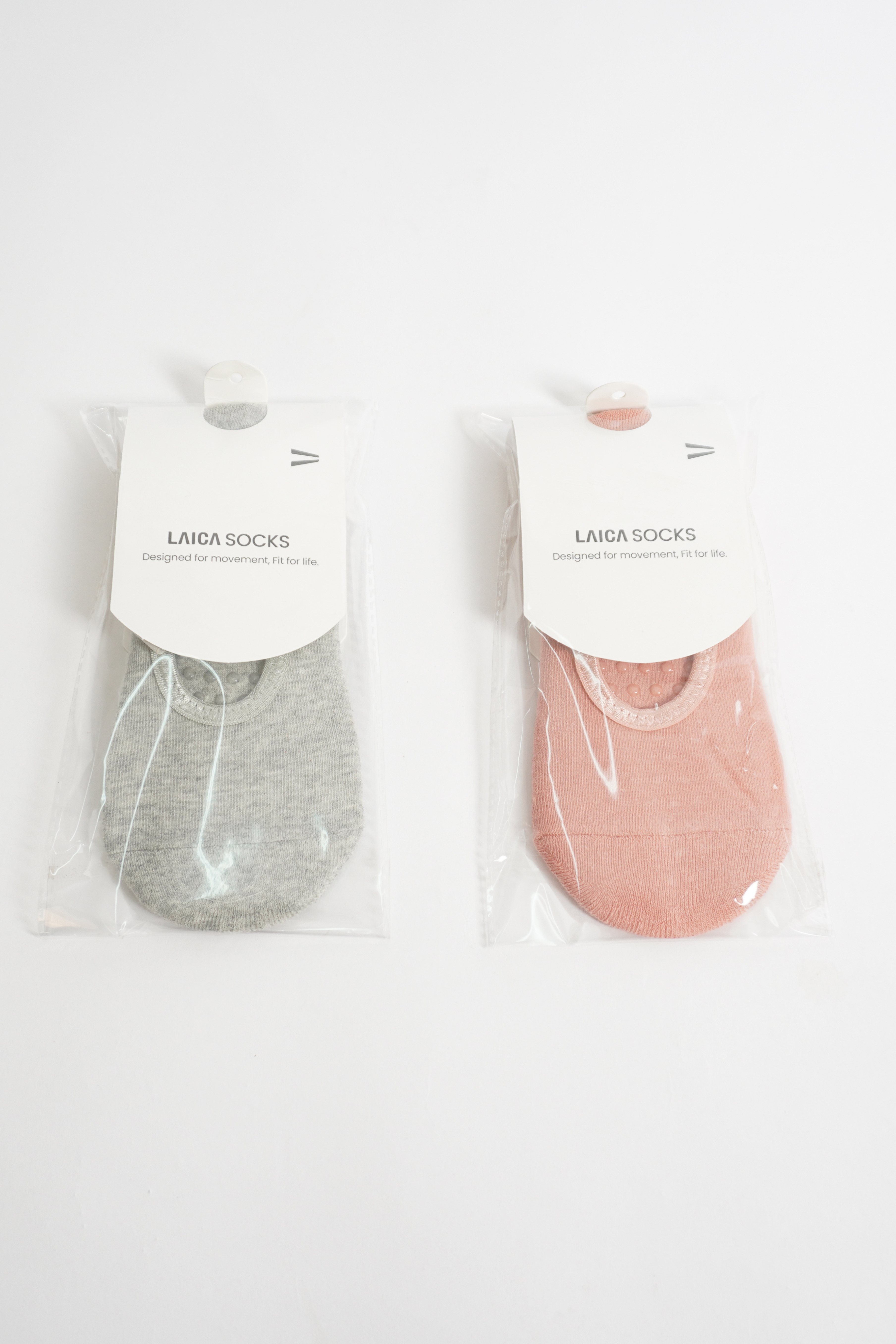 LAICA Yoga Socks - Light Grey