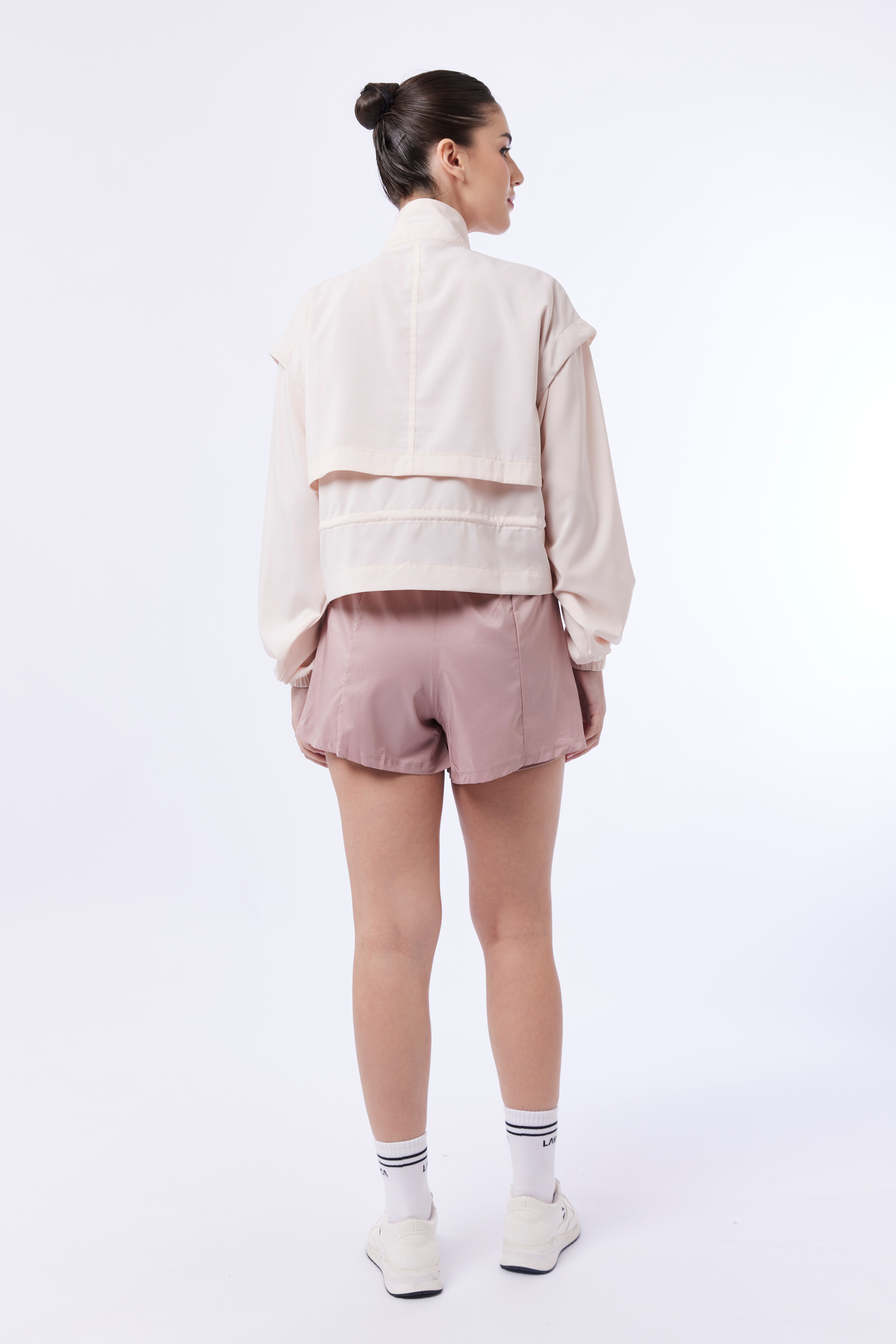 LAICA COURT JACKET - ROSE SMOKE