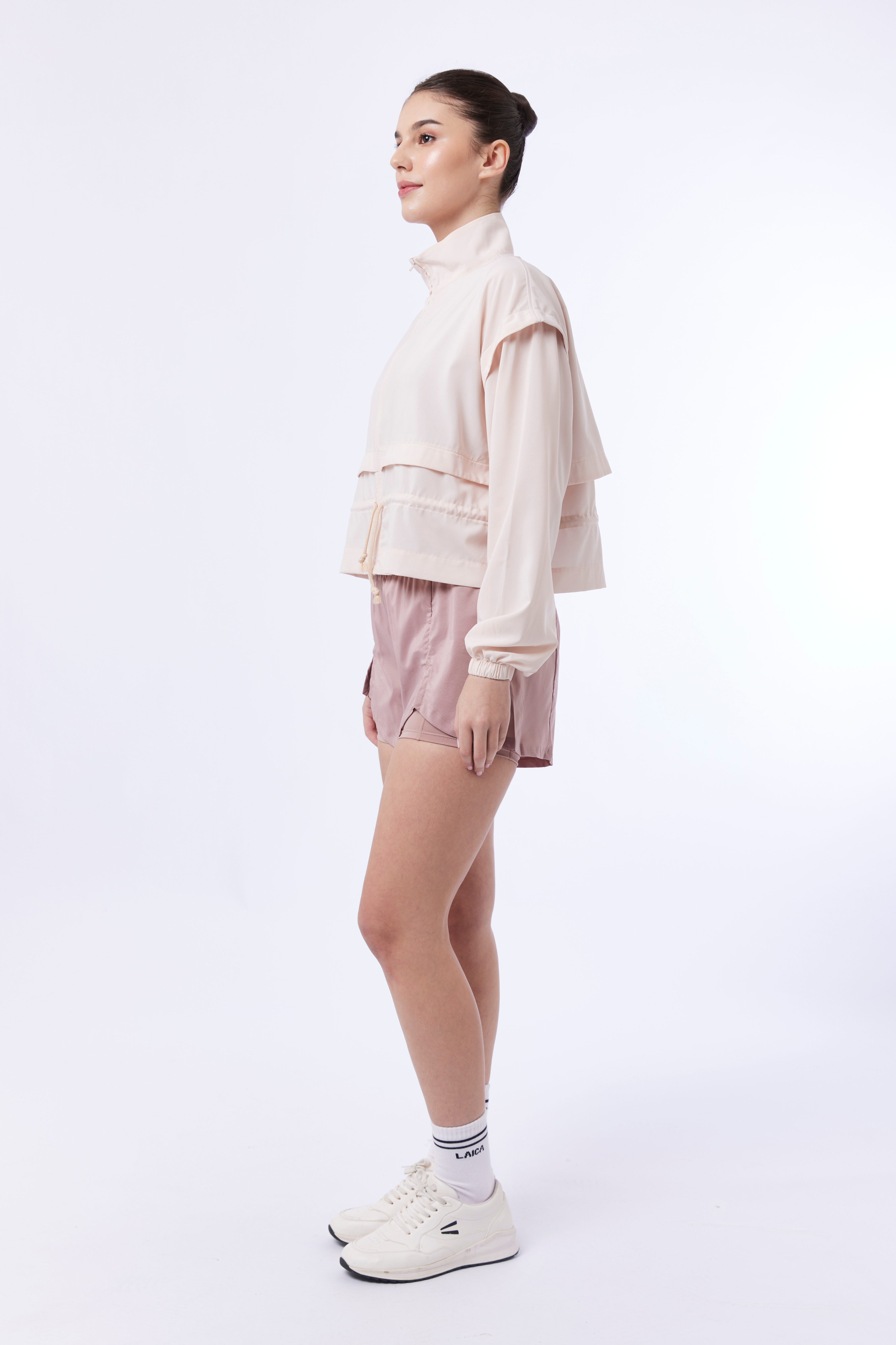 LAICA COURT JACKET - ROSE SMOKE