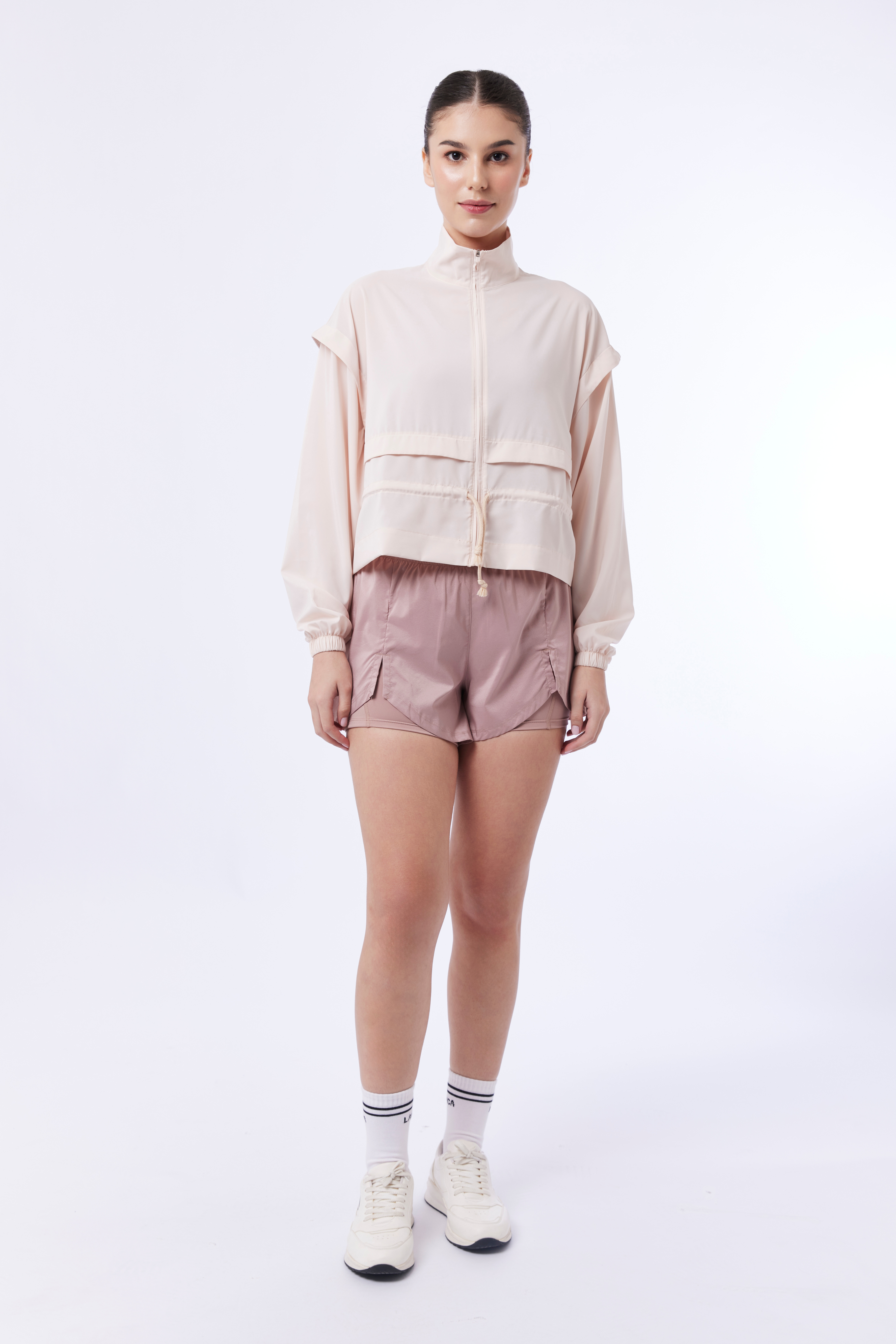 LAICA COURT JACKET - ROSE SMOKE