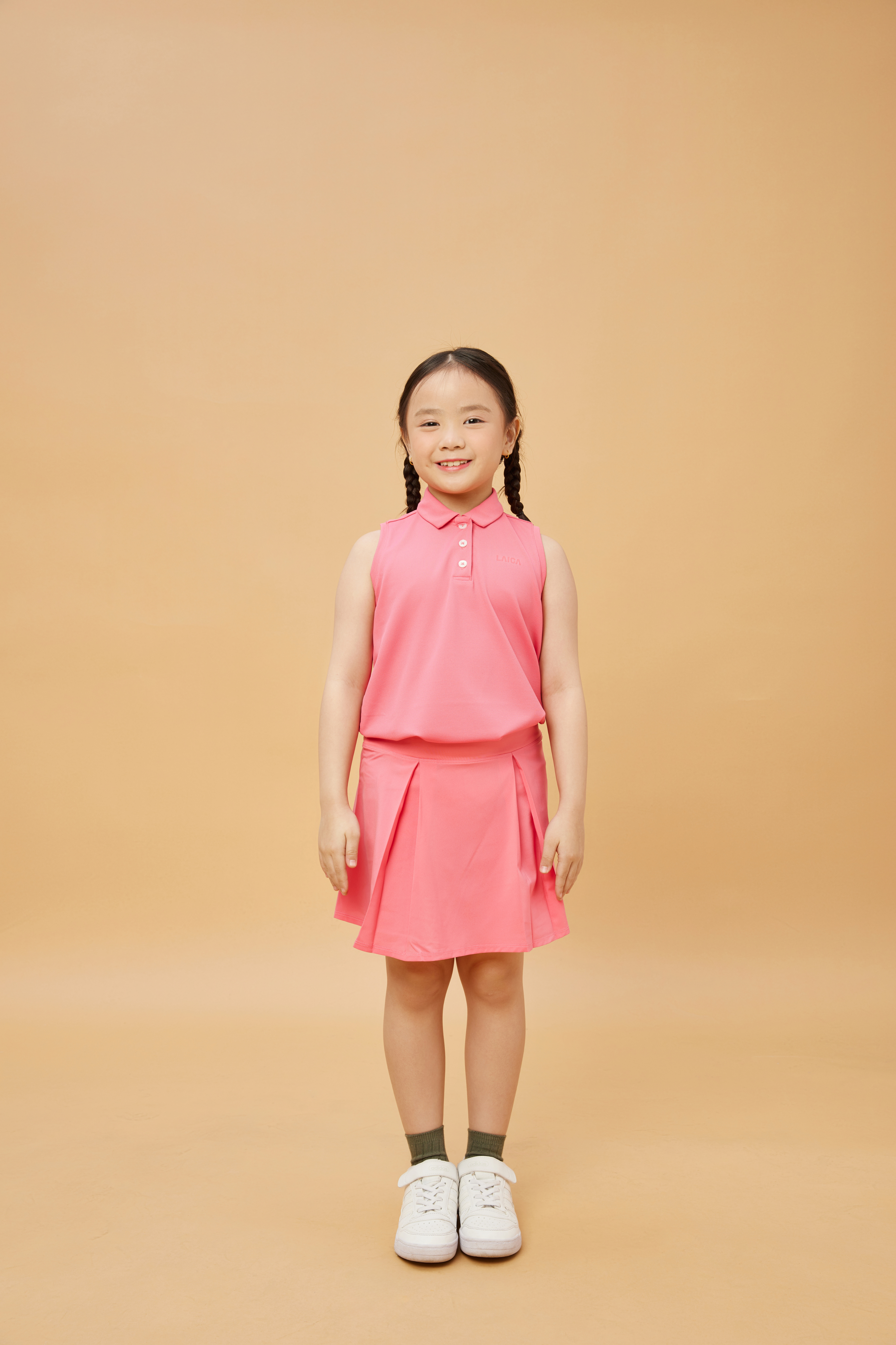 LAICA Court Tee Kids - Pink Power