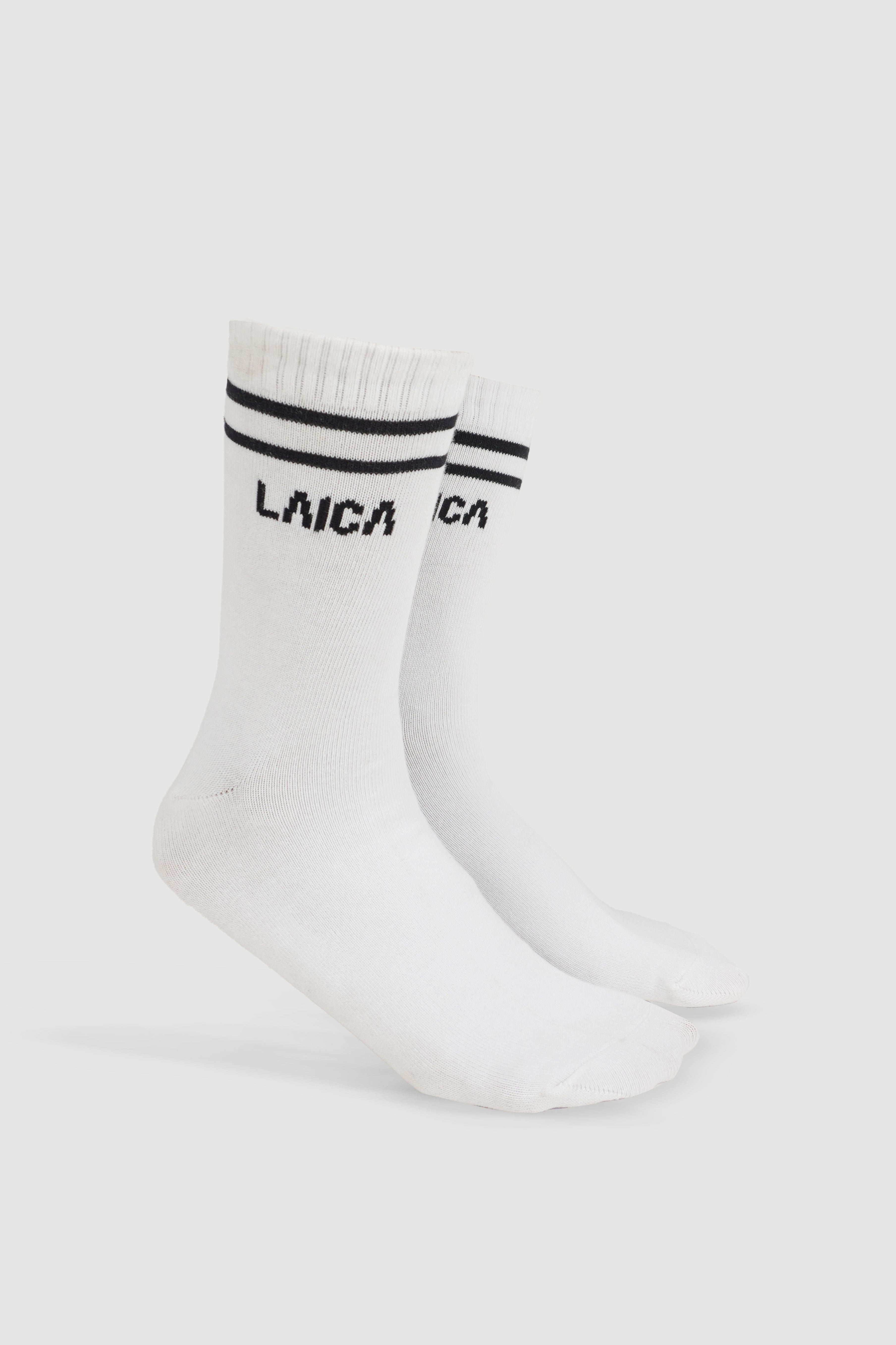 LAICA STRIPES SOCKS - ONYX