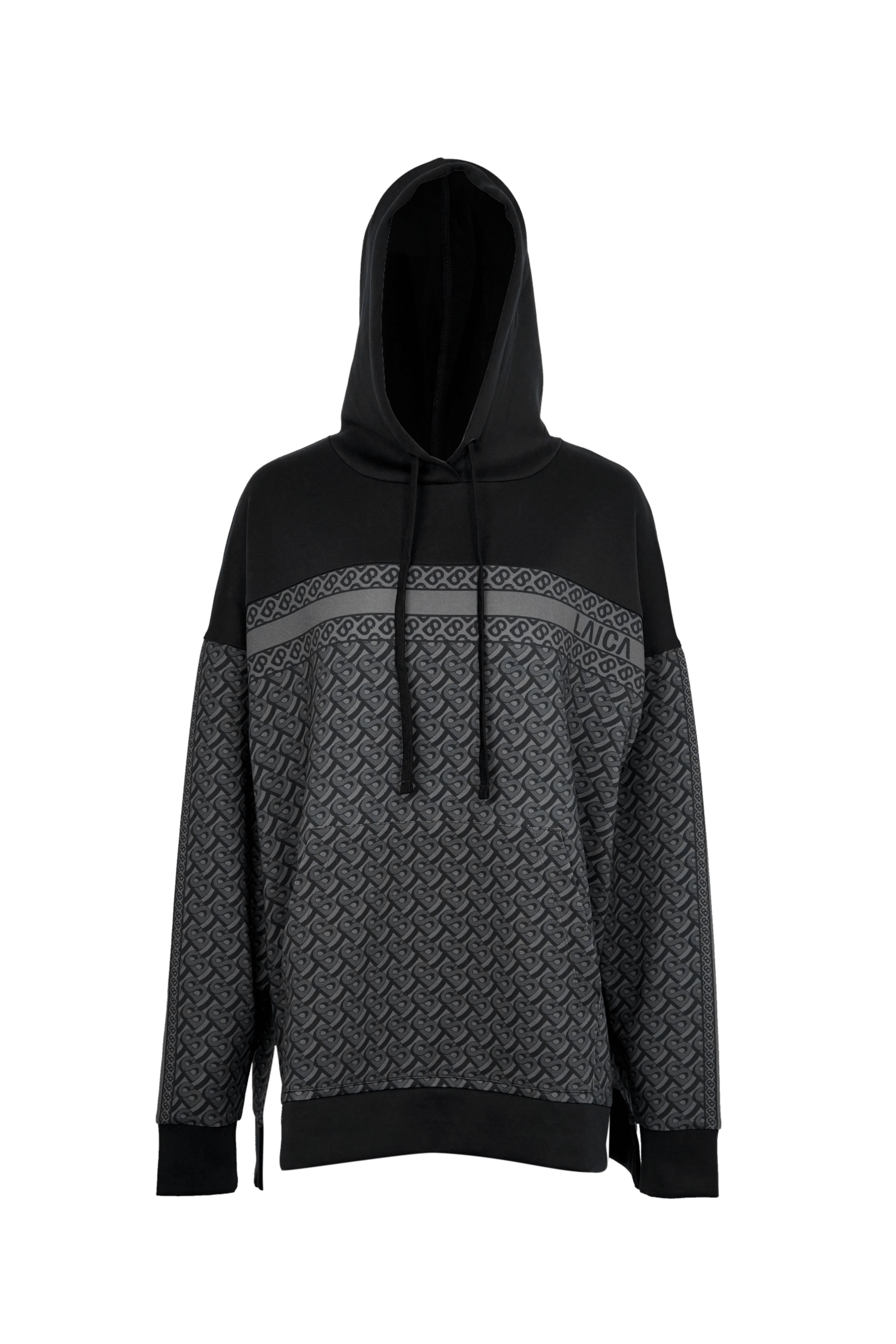 LAICA x Buttonscarves Athleisure Hoodie - Black