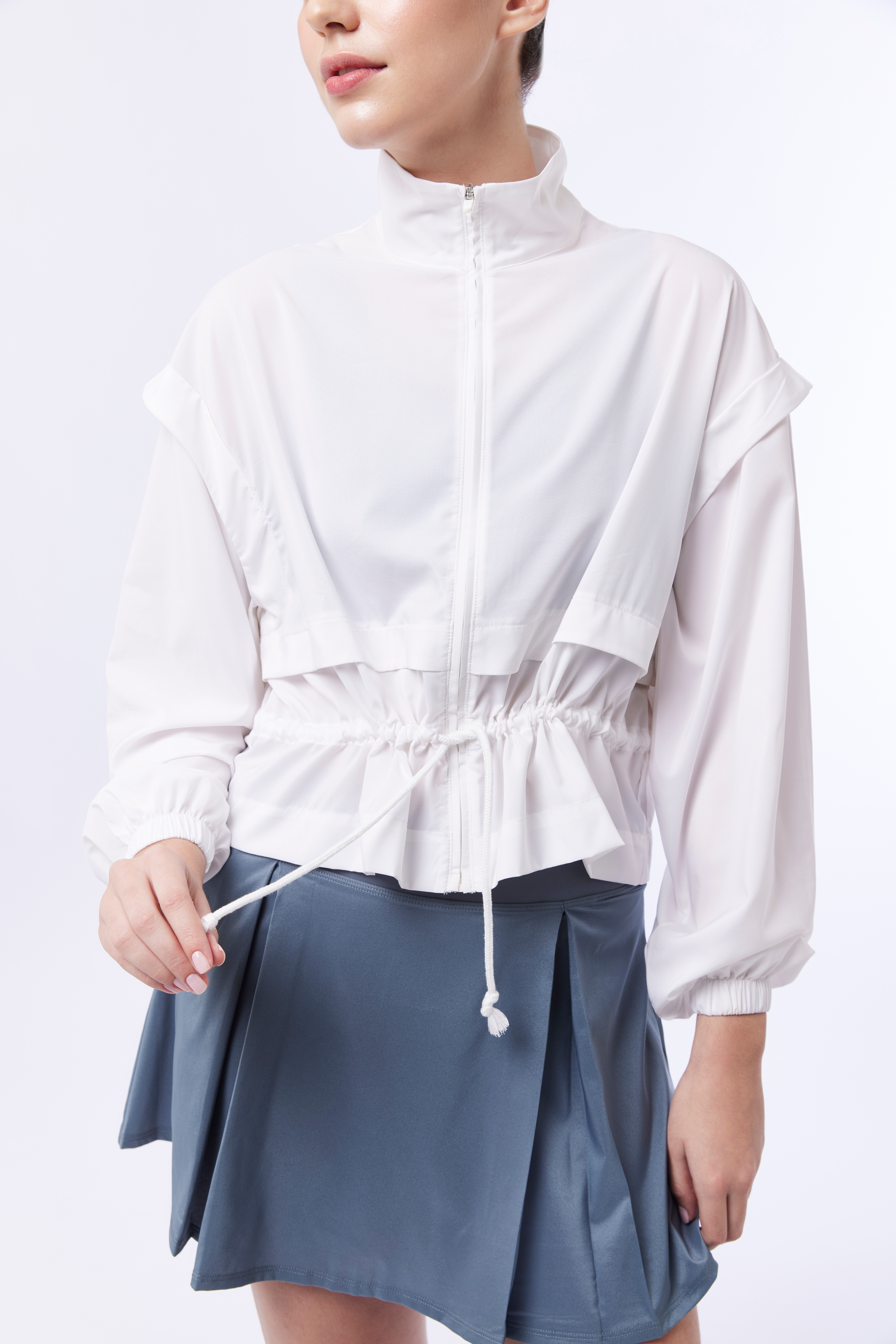 LAICA COURT JACKET - BETON