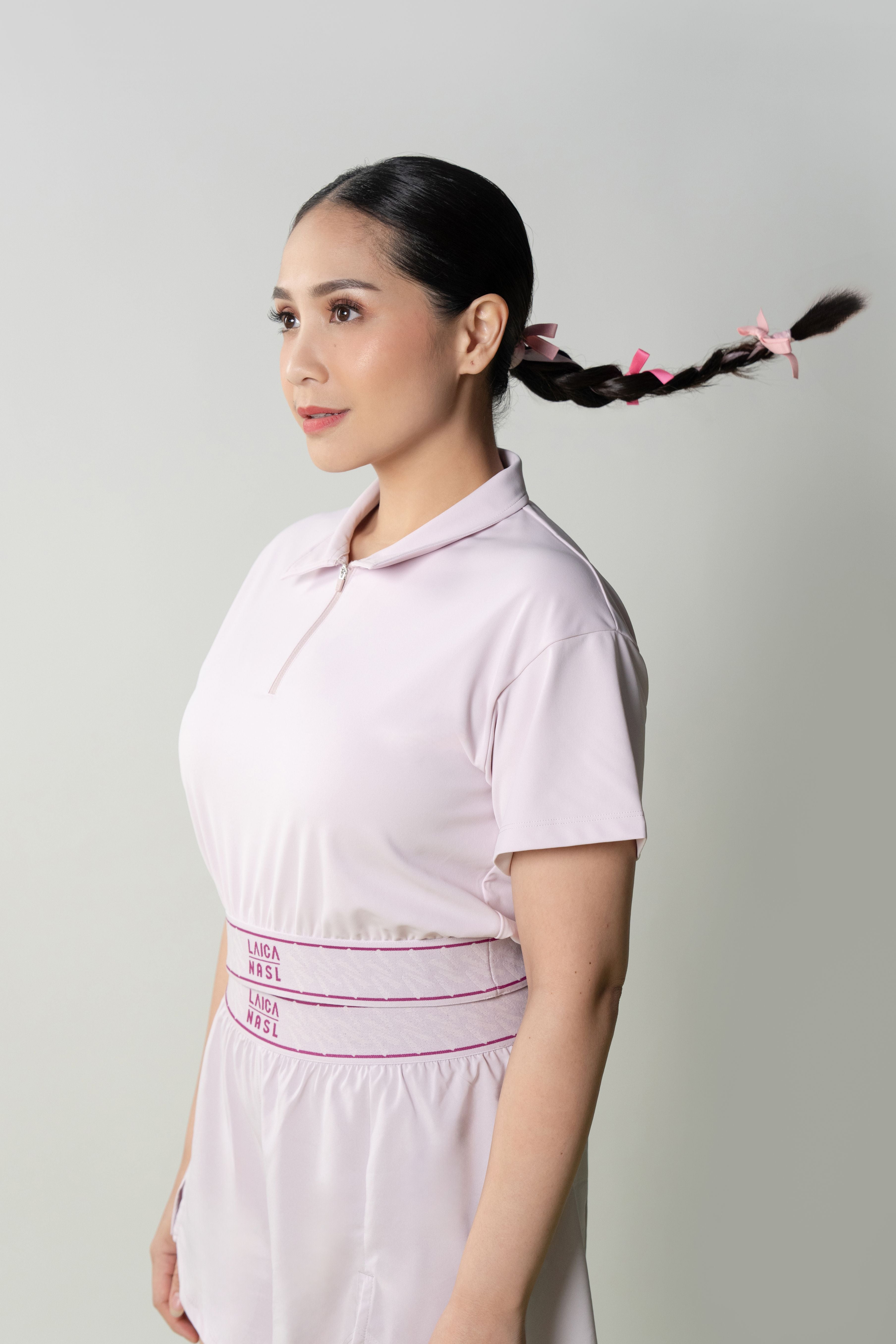 LAICA X NASL SHORT SLEEVE TOP - PALE