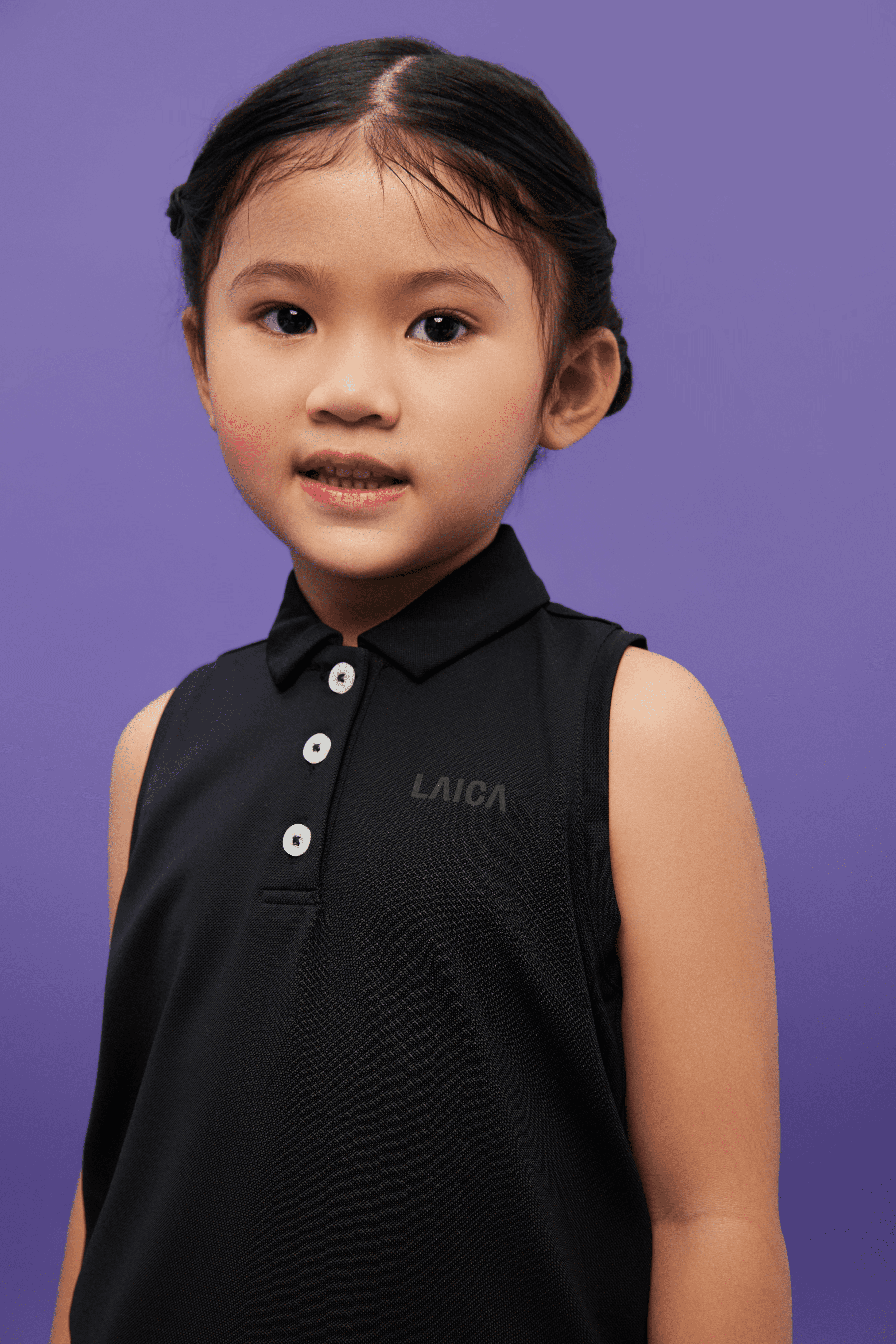 LAICA Court Tee Kids - Onyx