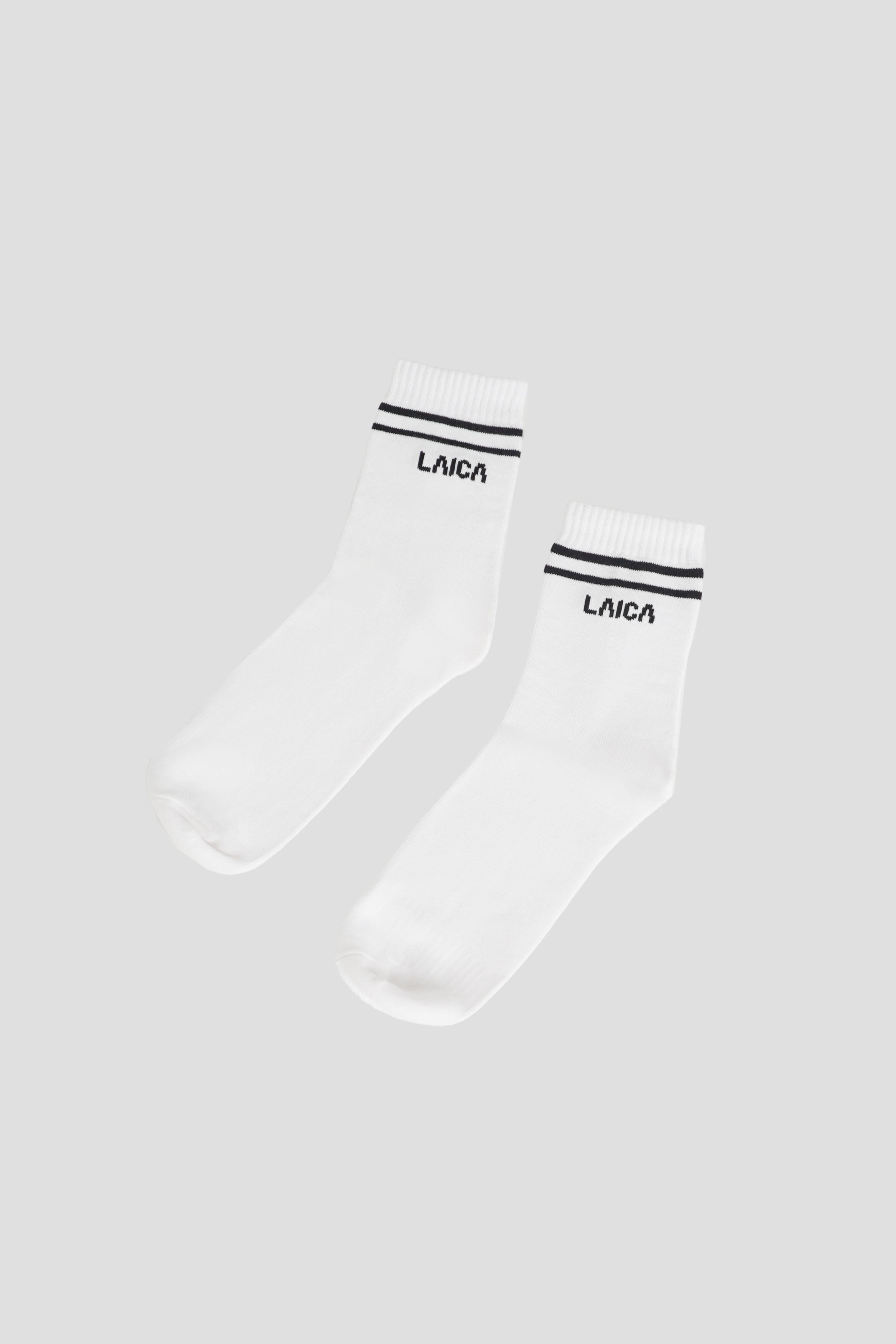 LAICA STRIPES SOCKS - ONYX