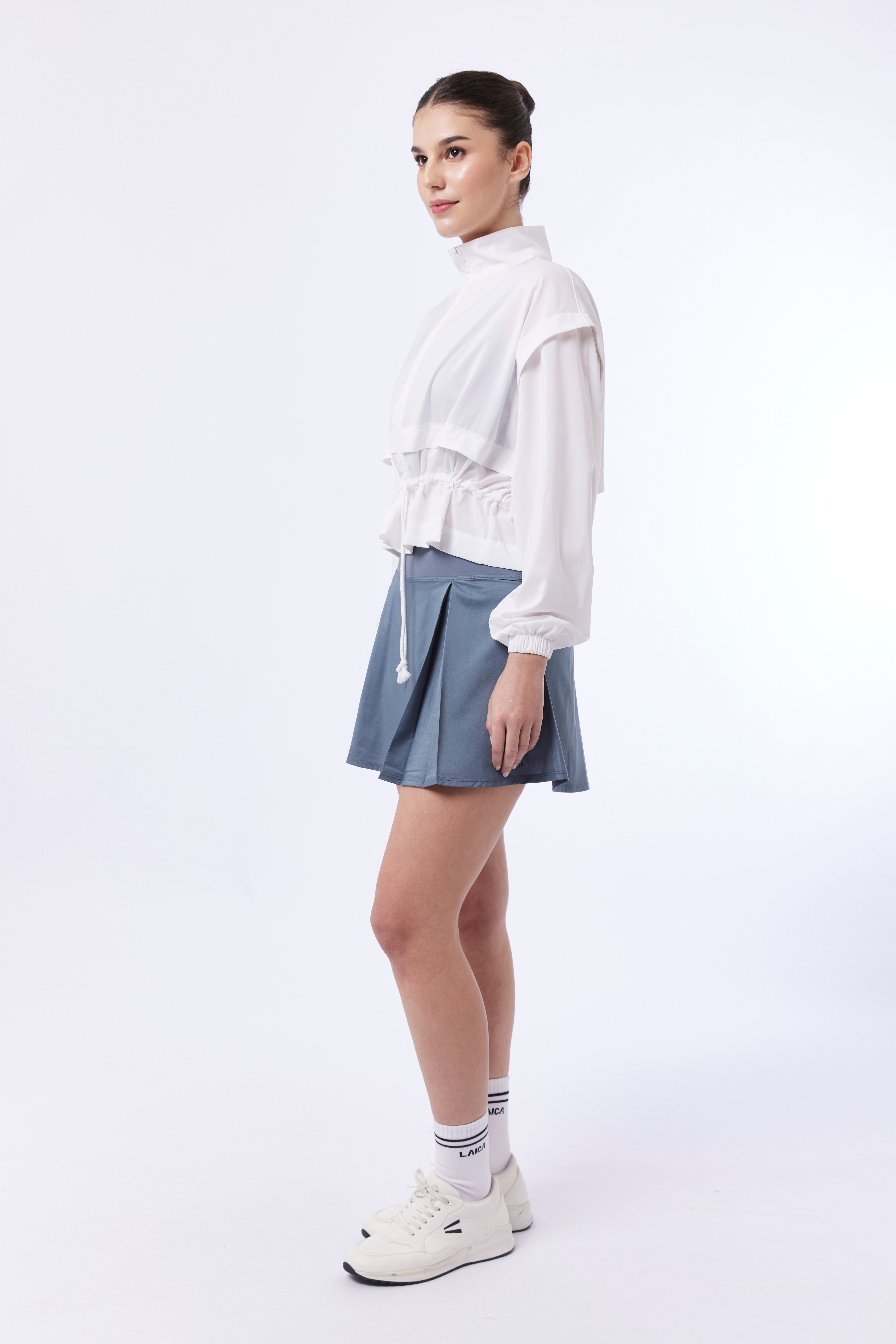 LAICA COURT JACKET - BETON