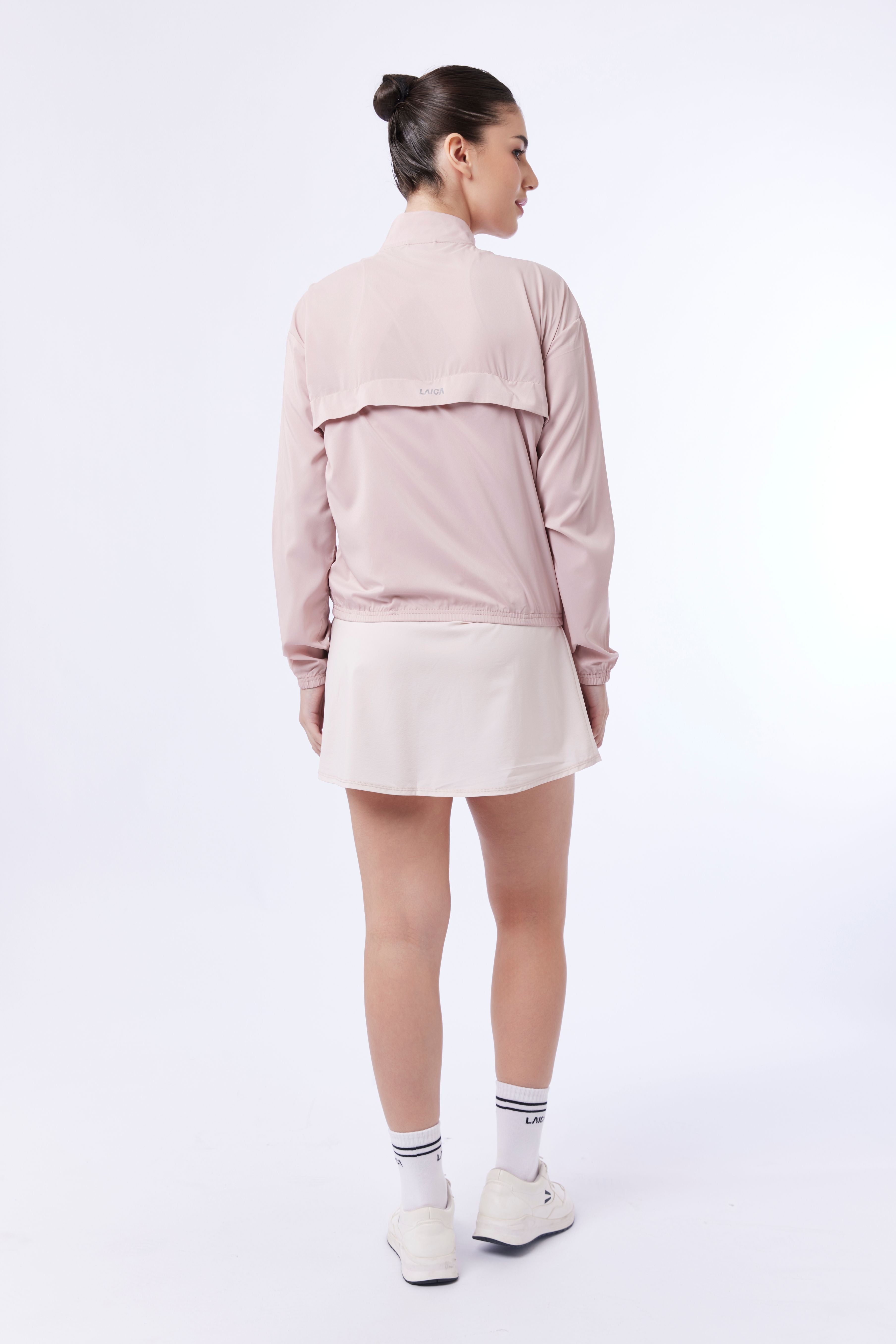 LAICA FOLD JACKET - ROSE SMOKE