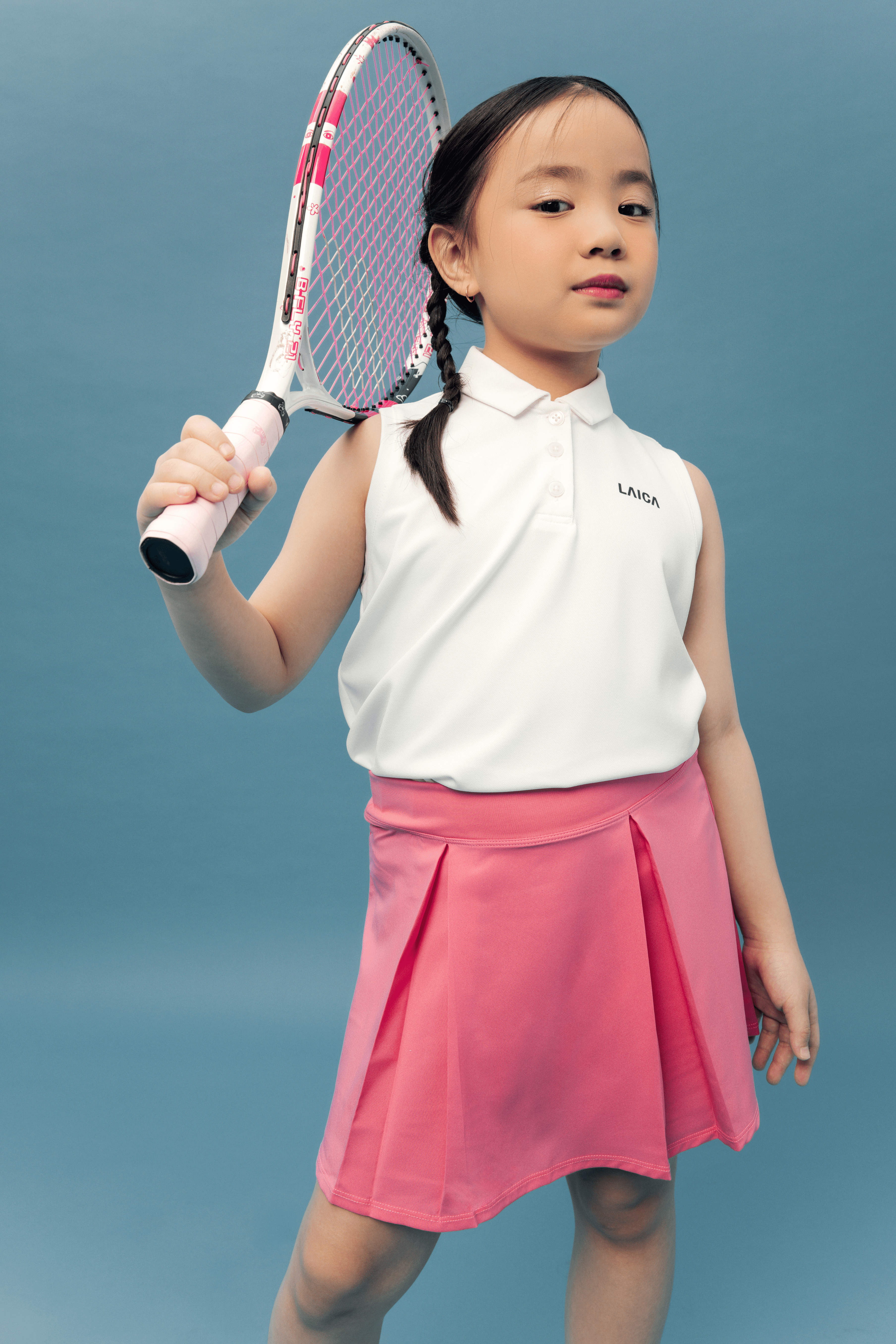 LAICA Court Skirt Kids - Pink Power