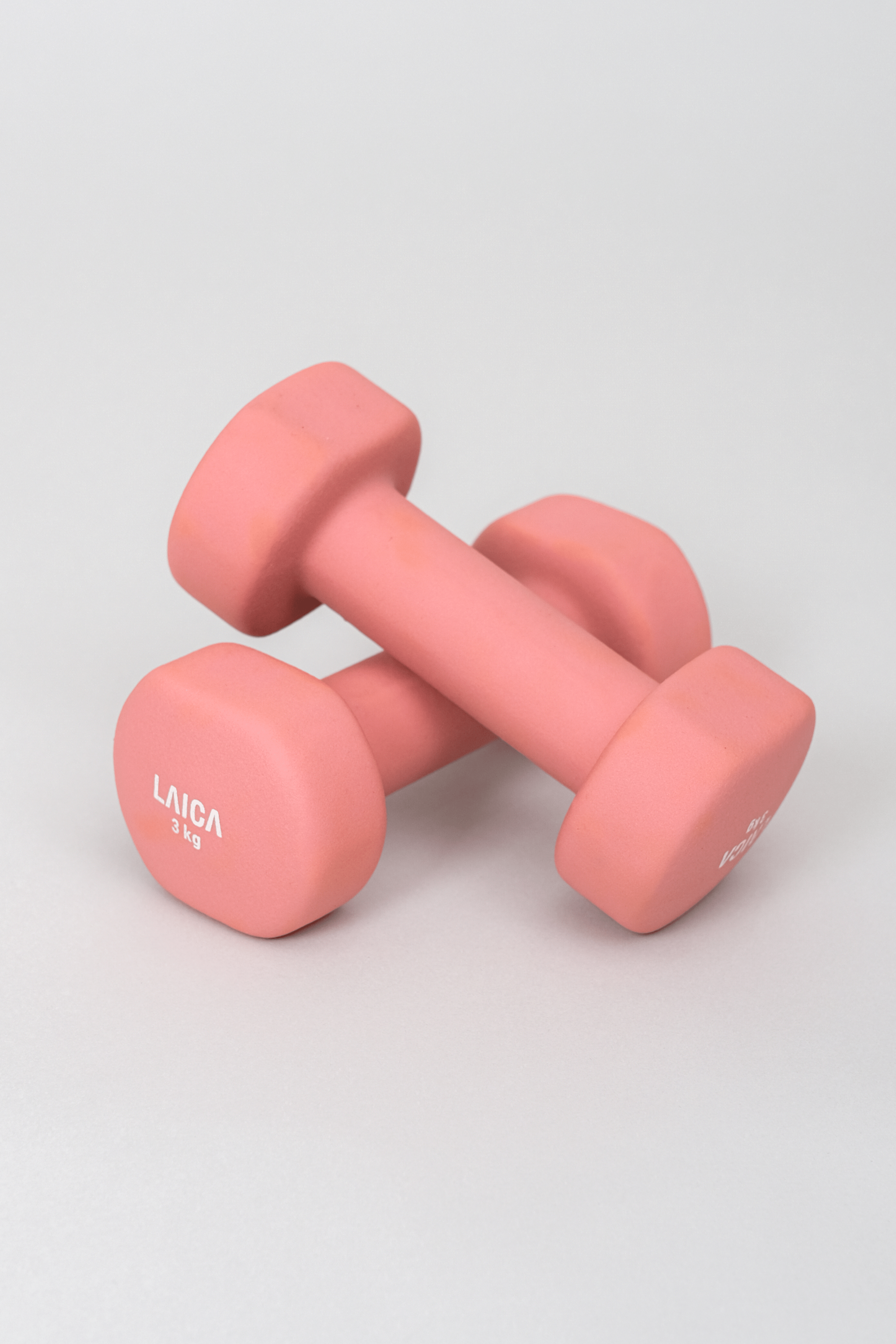 LAICA Non-Slip Dumbbell 3KG - Pink