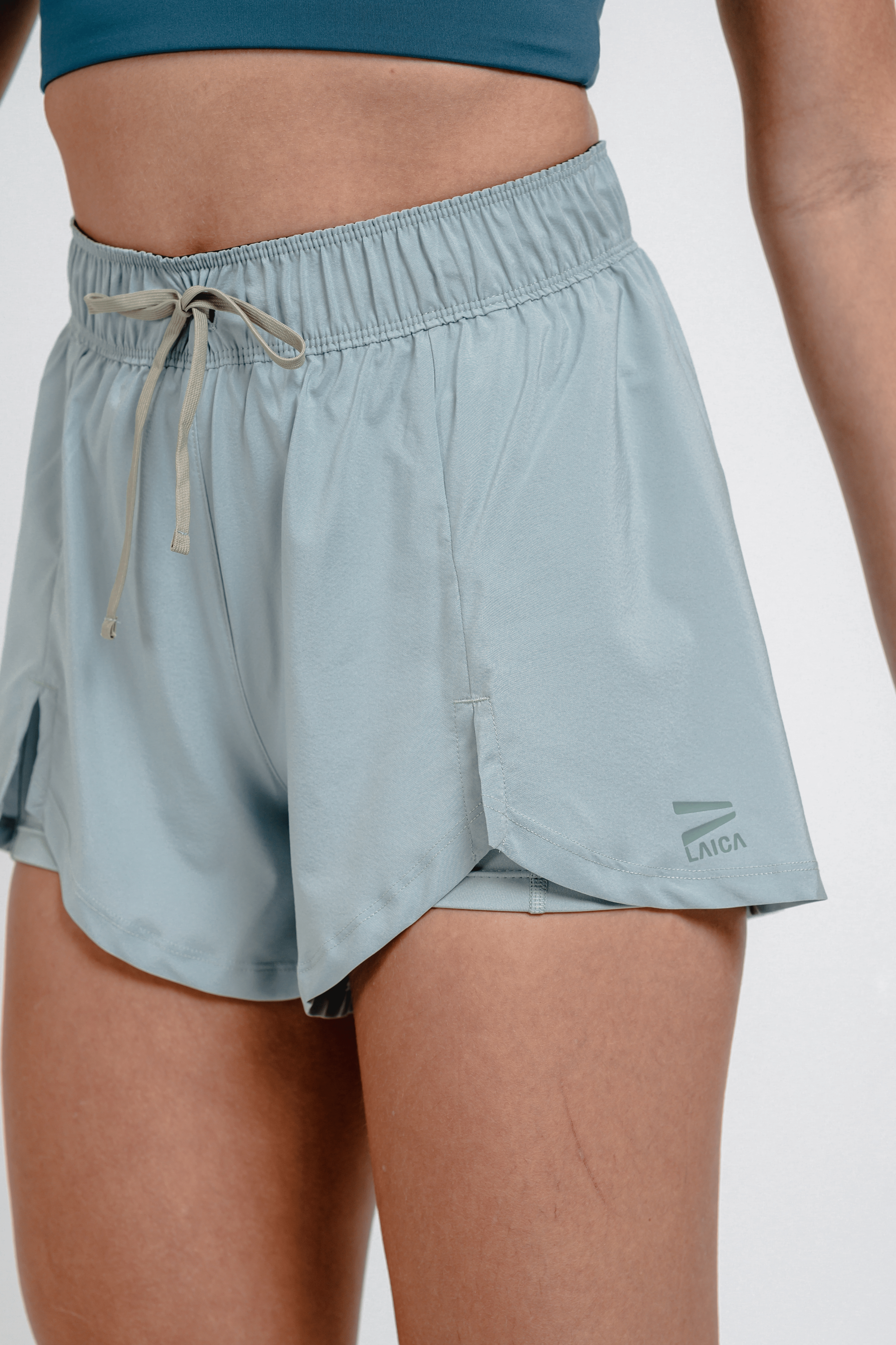 LAICA Impact Shorts - Silver Blue