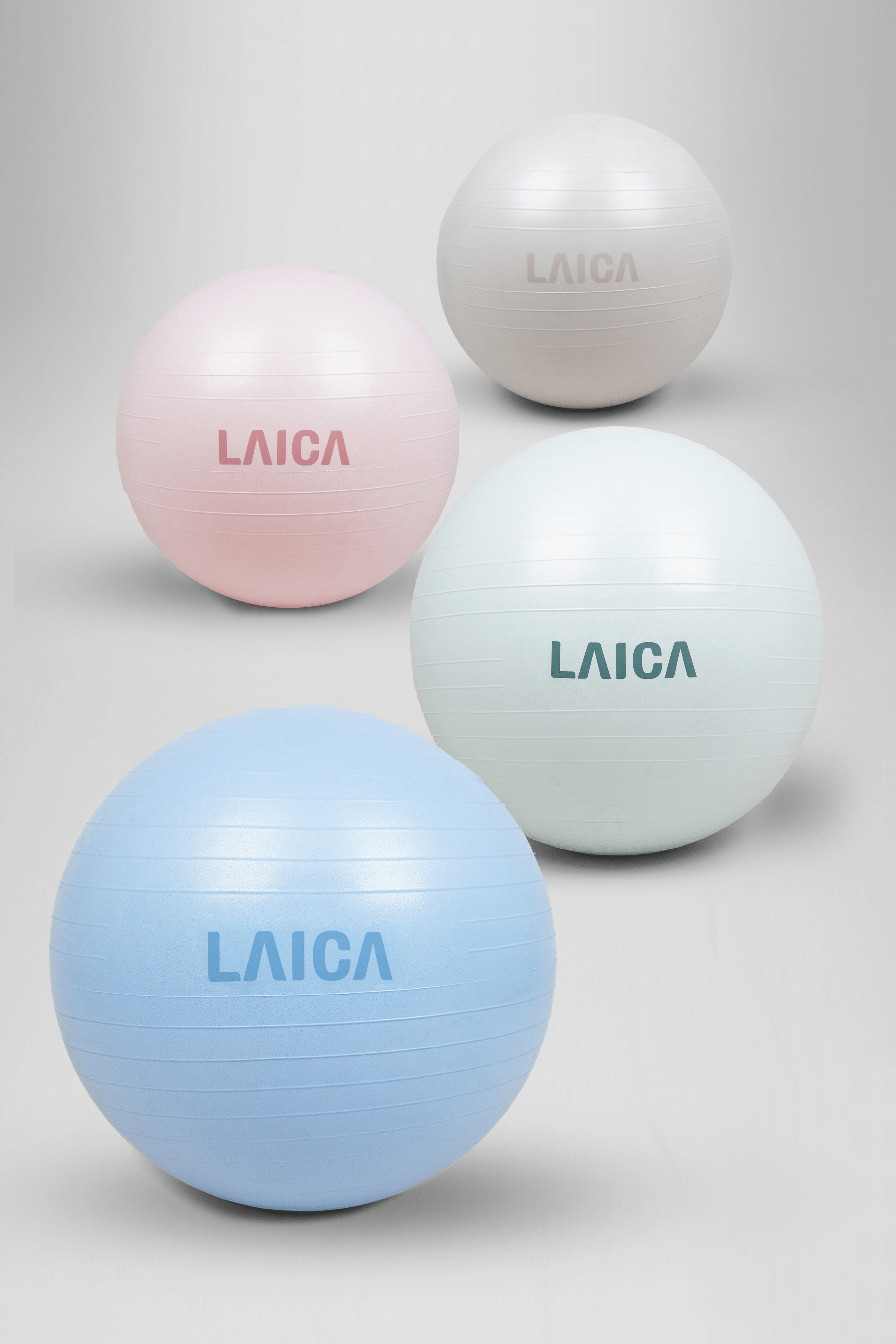 LAICA Gym Ball - Silver Blue