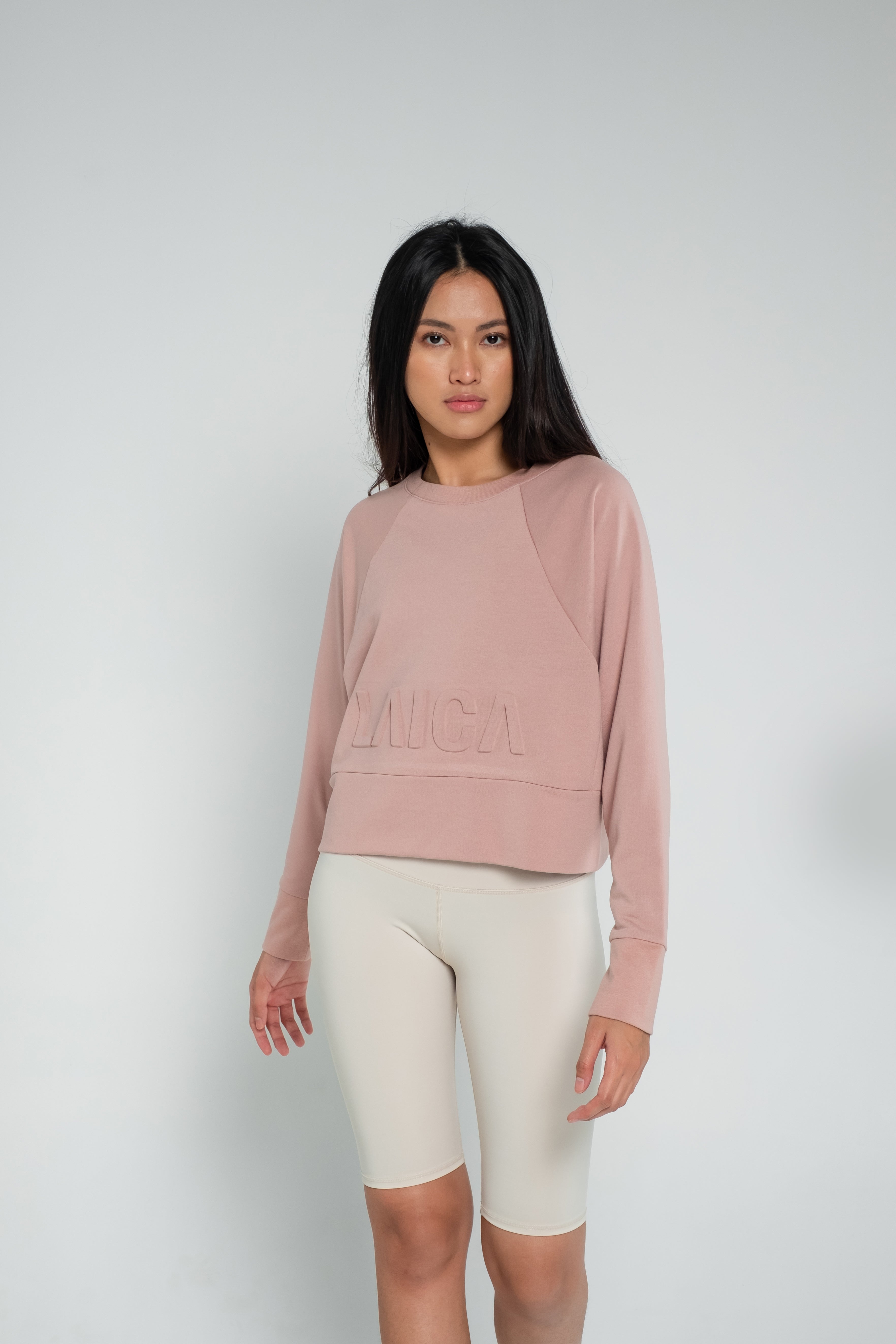 LAICA Essential Sweatshirt - Rose Quartz