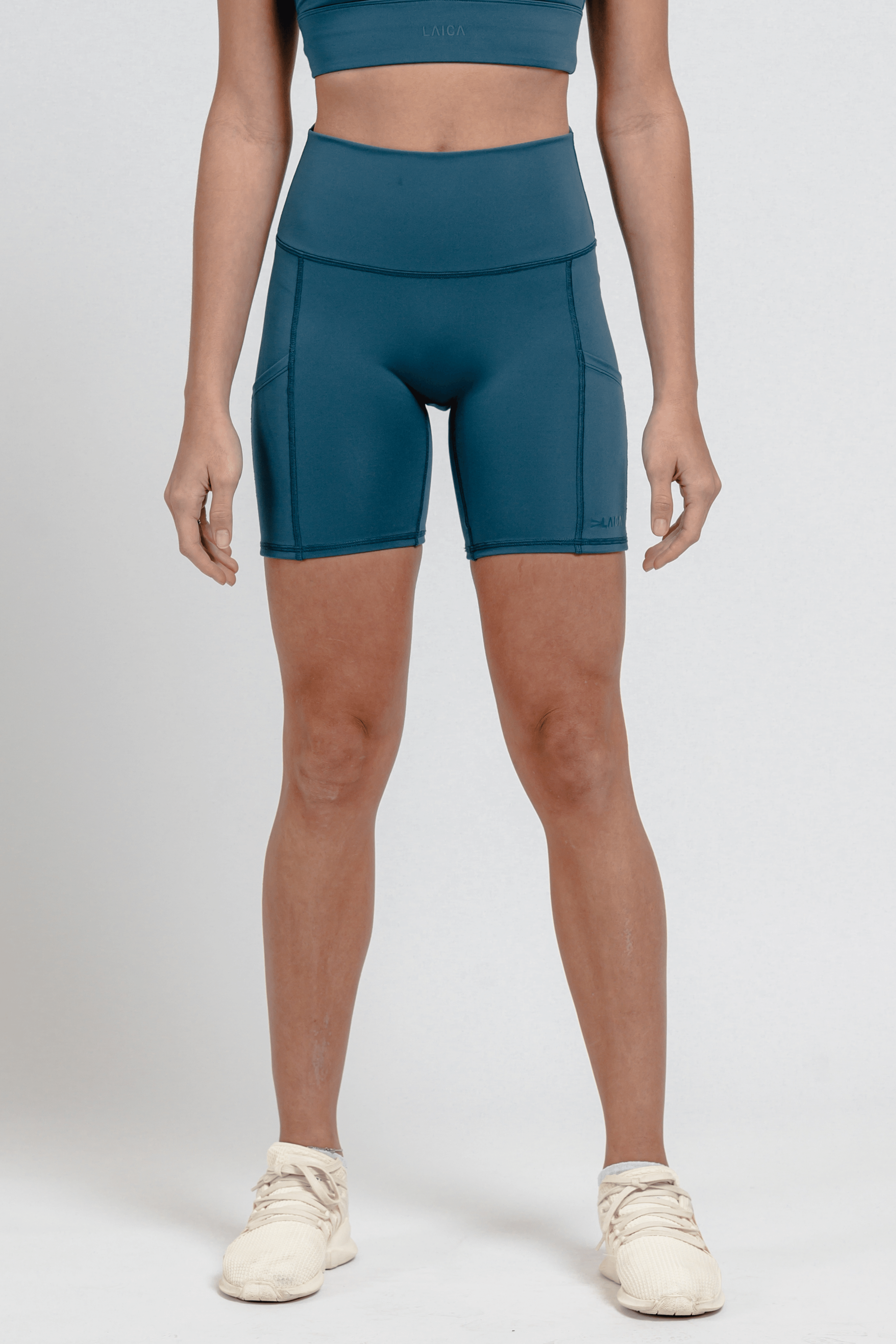 LAICA Pocket Biker Shorts - Cobalt