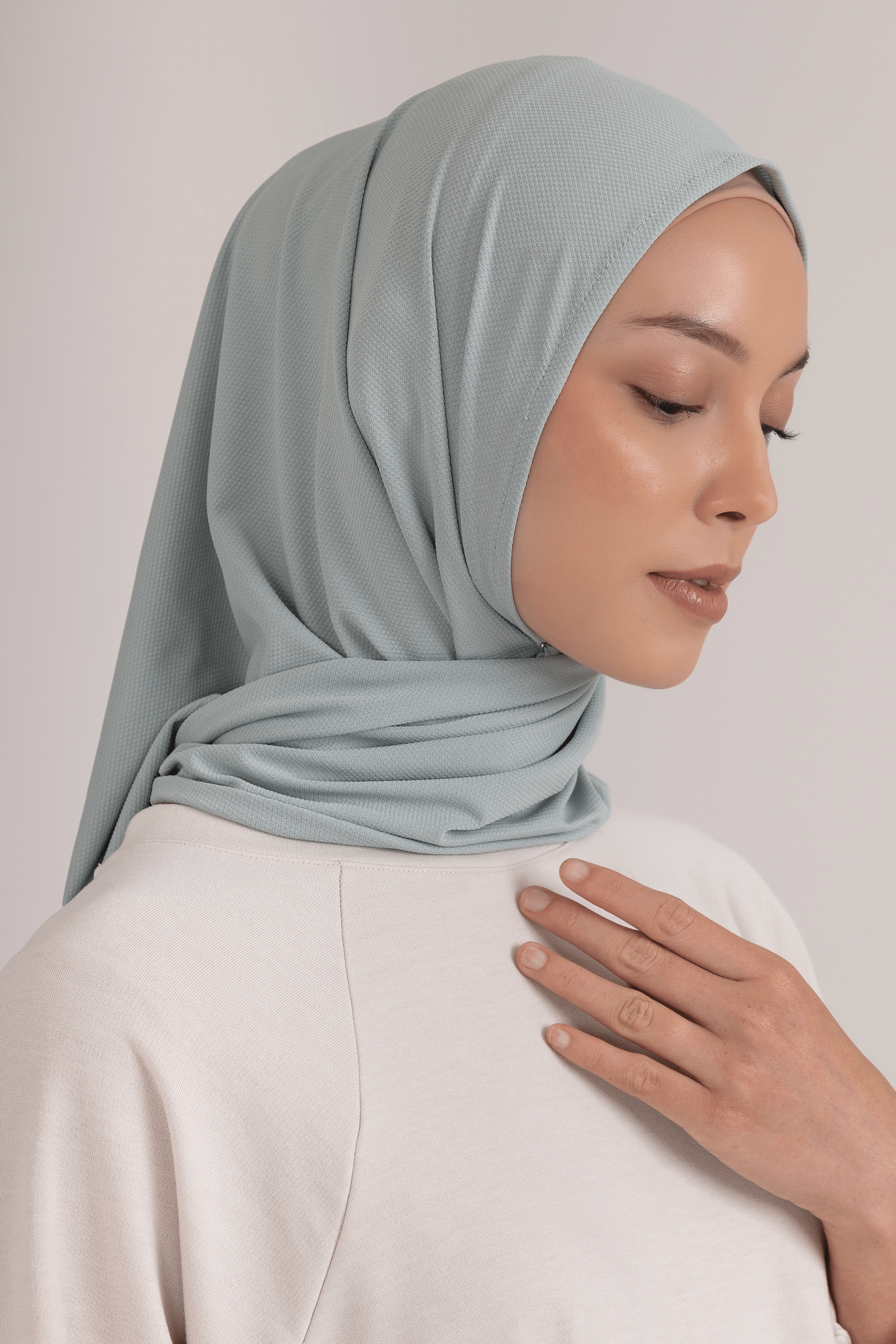 LAICA x RiaMiranda Instant Hijab - Jadeite