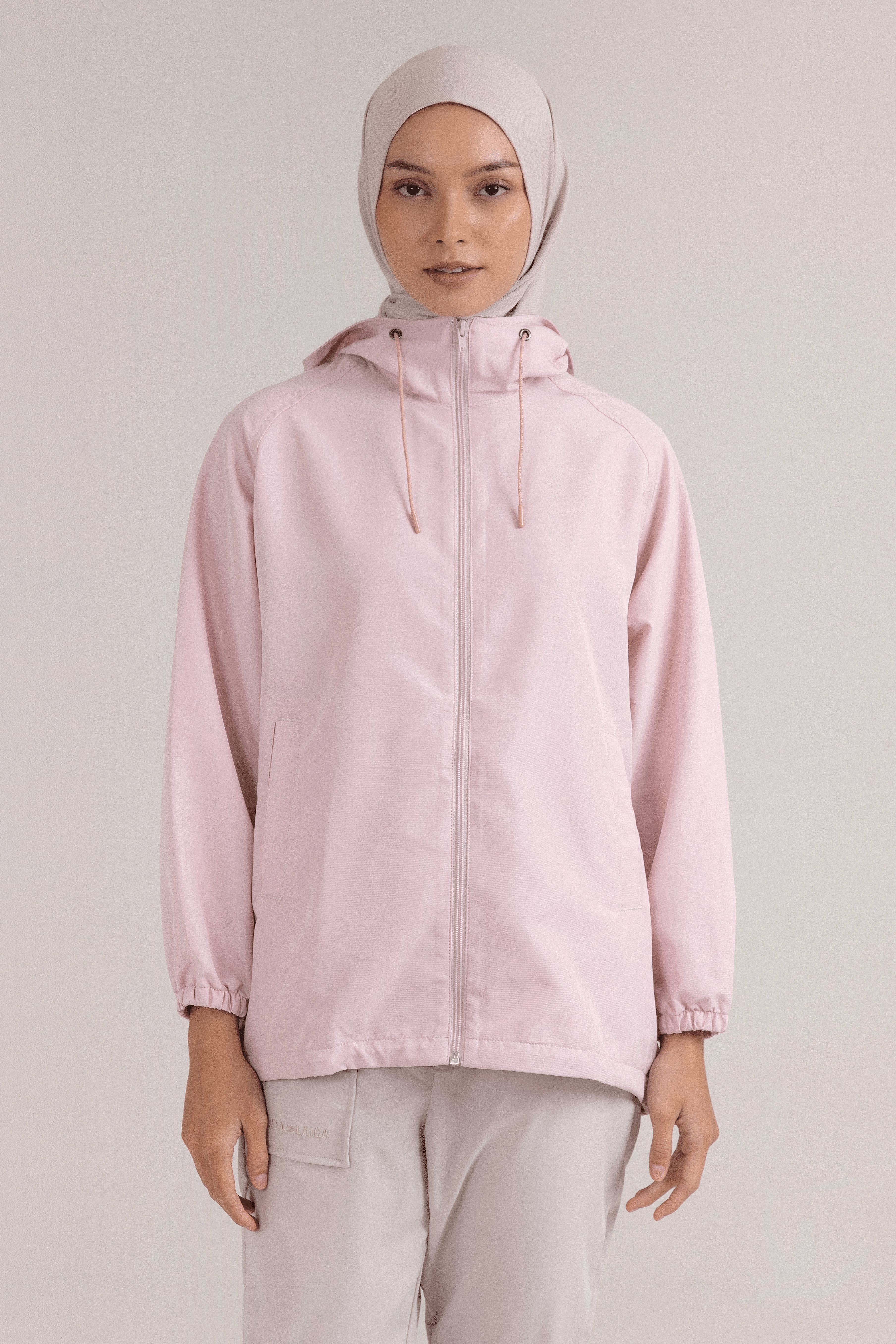 LAICA x RiaMiranda Printed Jacket - Salmon Pink