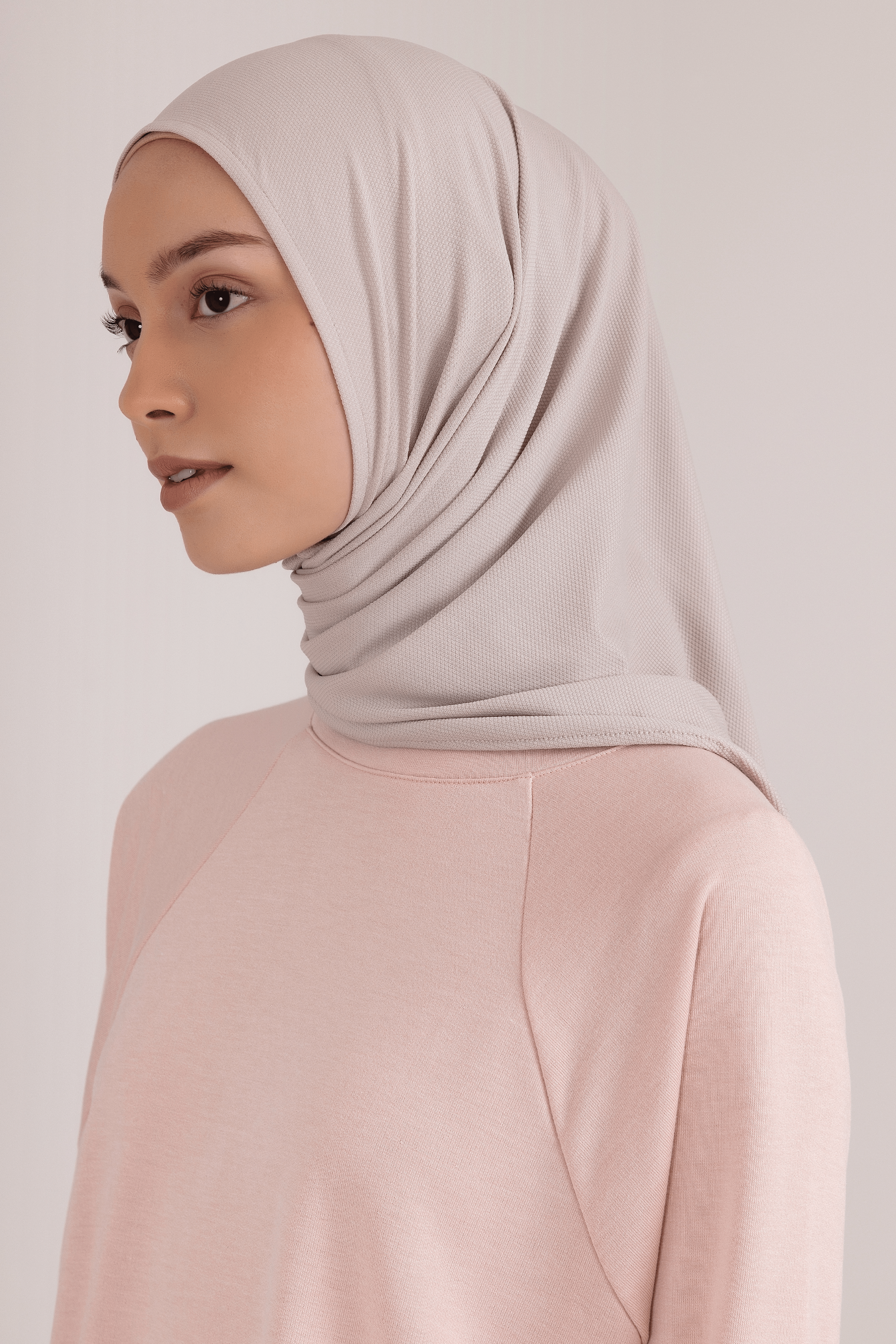 LAICA x RiaMiranda Instant Hijab - Sand